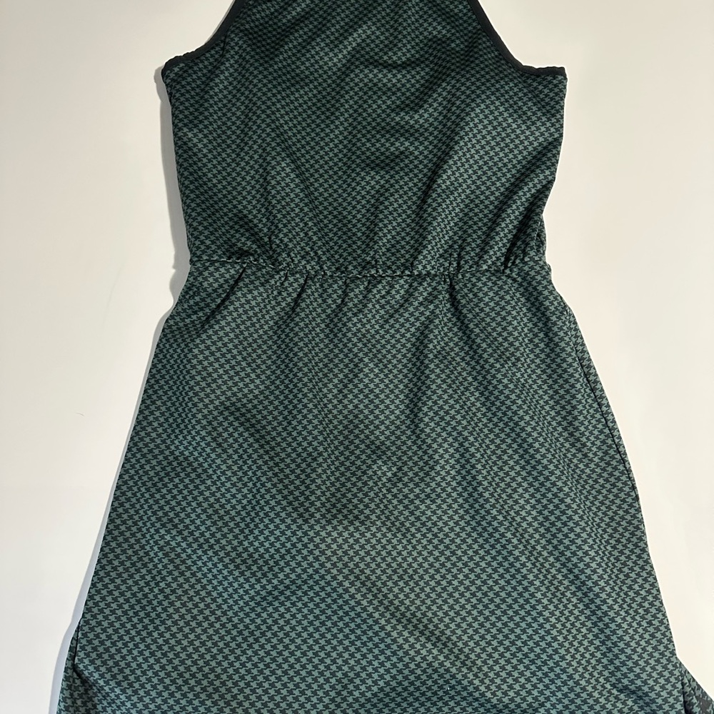 All in Motion Green Backless Dress